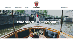 Desktop Screenshot of amsterdamboothuren.nl