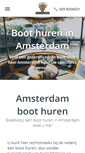 Mobile Screenshot of amsterdamboothuren.nl